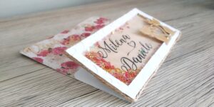 Milena e Daniele | Trifold Card di matrimonio